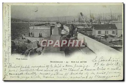 Cartes postales Marseille sur la Jetee