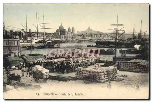 Cartes postales Marseille Bassin de la Joliette