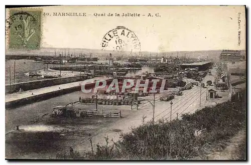 Cartes postales Marseille Quai de la Joliette