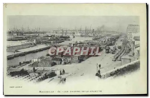 Cartes postales Marseille les Bassins de la Joliette