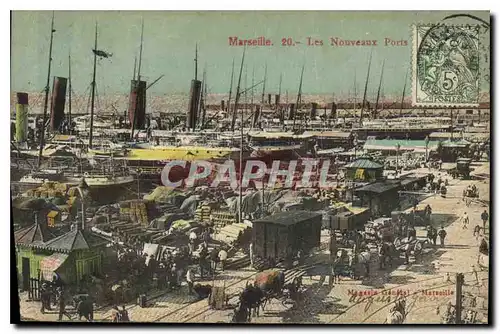 Cartes postales Marseille les Nouveaux ports