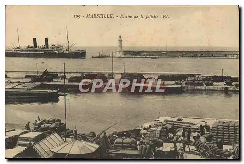 Cartes postales Marseille Bassins de la Joliette