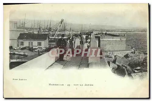 Cartes postales Marseille sur la Jetee