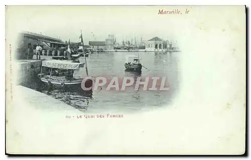 Cartes postales Marseille le Quai des Forges