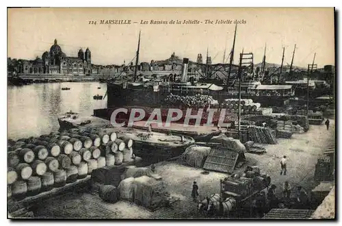 Cartes postales Marseille les Bassins de la Joliette