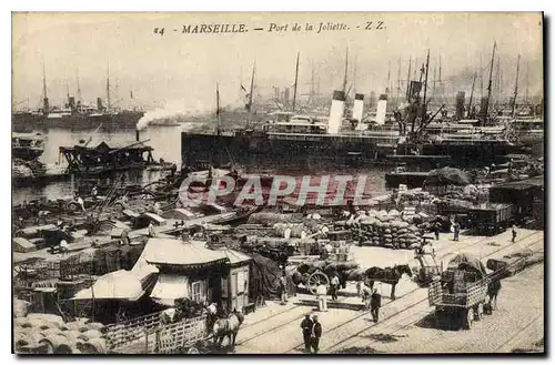 Cartes postales Marseille port de la Joliette