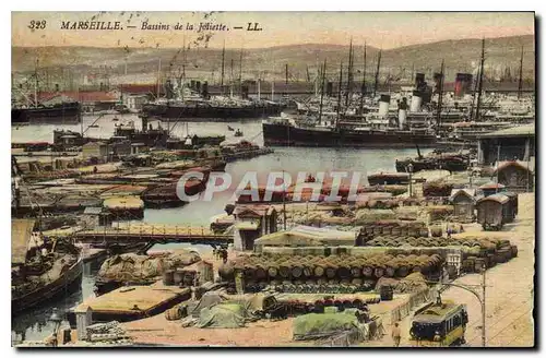 Cartes postales Marseille Bassins de la Joliette