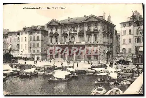 Cartes postales Marseille hotel de Ville