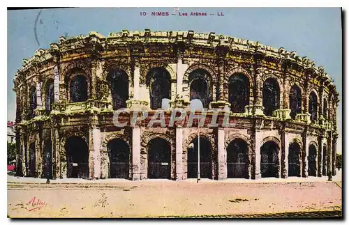 Cartes postales Nimes les Arenes