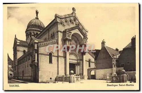 Cartes postales Tours Basilique Saint Martin