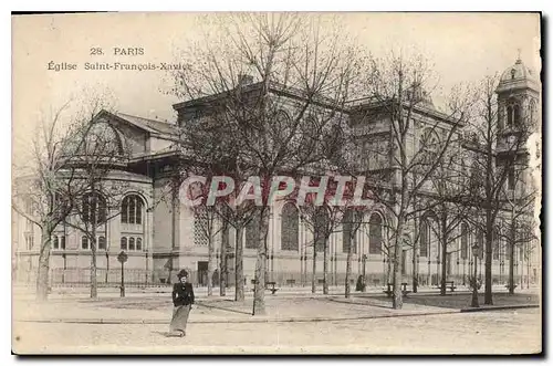 Ansichtskarte AK Paris Eglise Saint Francois Xavier