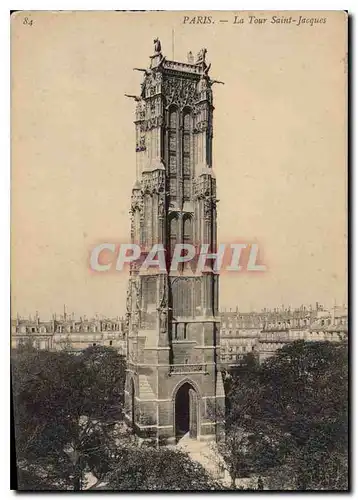 Cartes postales Paris la Tour Saint Jacques