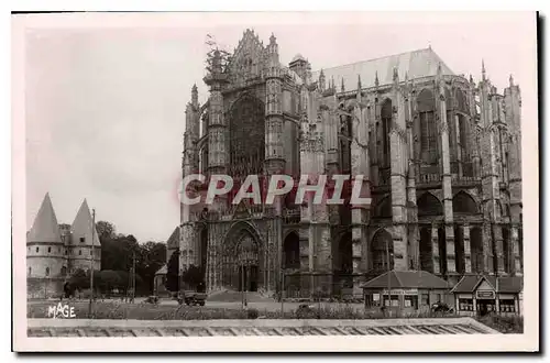 Ansichtskarte AK Beauvais Oise la cathedrale et les Tourelles du palais de justice