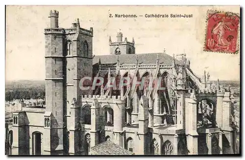 Cartes postales Narbonne cathedrale Saint Just