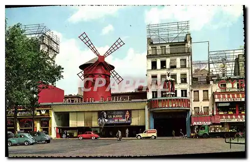 Cartes postales moderne Paris et ses Merveilles la Moulin Rouge place Blanche