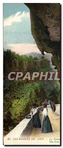 Cartes postales Les Gorges du Loup la Nouvelle route