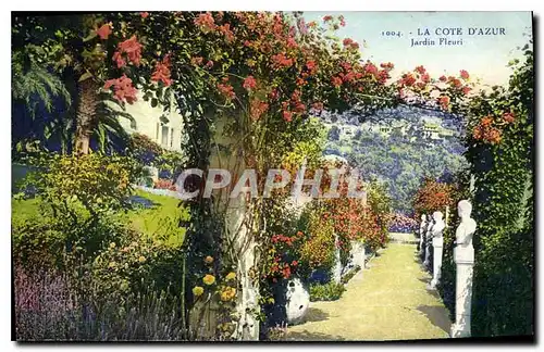 Ansichtskarte AK La Cote d'Azur jardin Fleuri