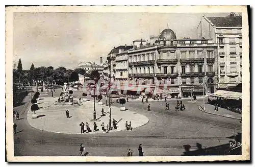 Cartes postales Montpellier la place de la Comedie