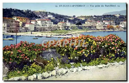 Cartes postales St Jean Cap Ferrat vue prise du parc hotel