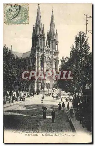 Cartes postales Marseille L'Eglise des Reformes