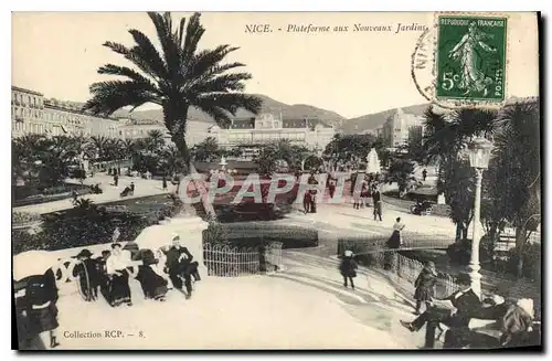 Cartes postales Nice Plateforme aux Nouveaux Jardins