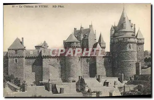 Cartes postales Le Chateau de Vitre