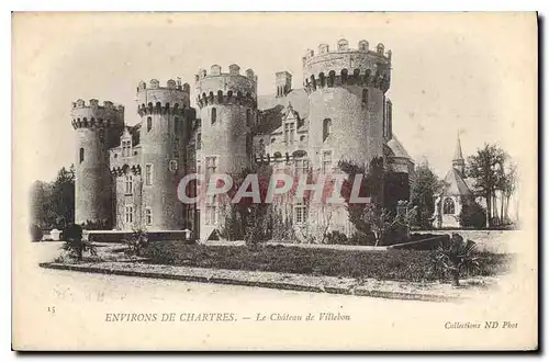 Cartes postales Environs de Chartres Le Chateau de Villebon