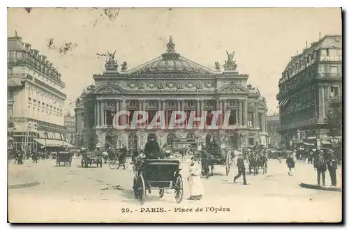 Cartes postales Paris Place de l'Opera