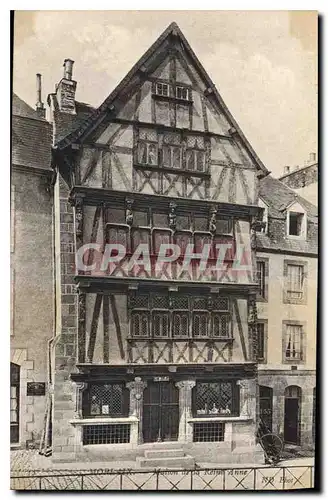 Cartes postales Morlaix Maison de la Reine Anne