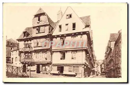 Cartes postales Morlaix Vieilles Maisons et Perspective de la Grande Rue