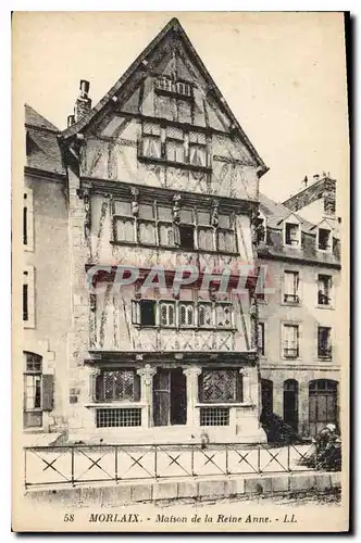 Cartes postales Morlaix Maison de la Reine Anne