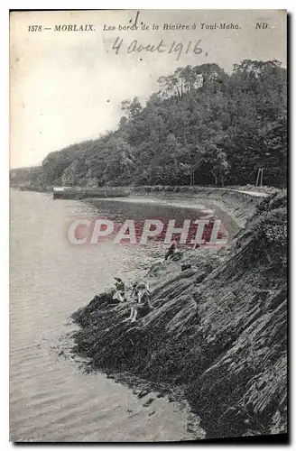 Cartes postales Morlaix Les bords de la Riviere a Toui Maho