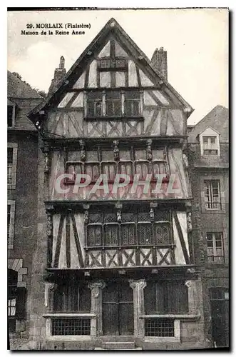 Cartes postales Morlaix Finistere Maison de la Reine Anne