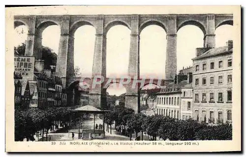 Ansichtskarte AK Morlaix Finistere Le Viaduc