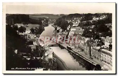 Cartes postales Morlaix Vue prise du Viaduc