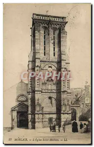 Cartes postales Morlaix L'Eglise St Mathieu