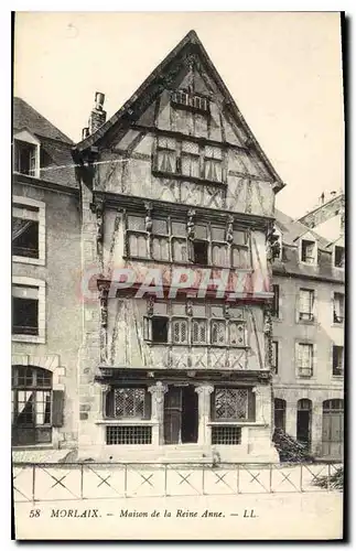 Cartes postales Morlaix Maison de la Reine Anne