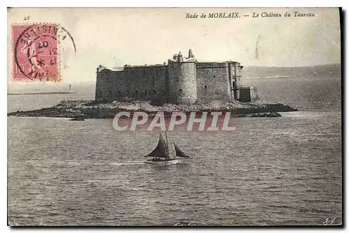 Cartes postales Rade de Morlaix Le Chateau du Taureau