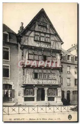 Cartes postales Morlaix Maison de la Reine Anne