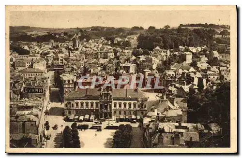 Ansichtskarte AK Morlaix Finistere La Place Thiers vue du Viaduc