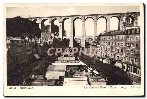 Cartes postales Morlaix Le Viaduc Stand Buffalo Crempe Eclipse