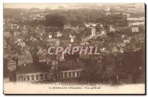 Ansichtskarte AK Morlaix Finistere Vue generale