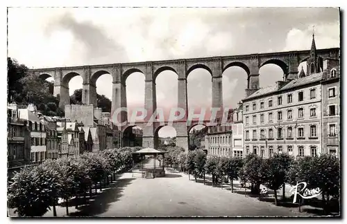 Ansichtskarte AK Morlaix Finistere Le Viaduc