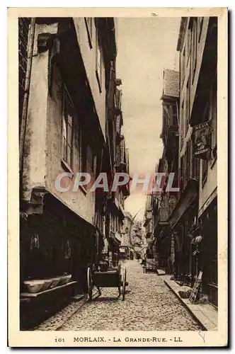 Cartes postales Morlaix La Grande Rue