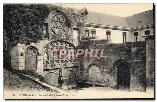 Cartes postales Morlaix Couven des Carmelites