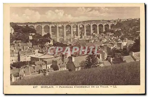 Ansichtskarte AK Morlaix Panorama d'Ensemble de la Ville