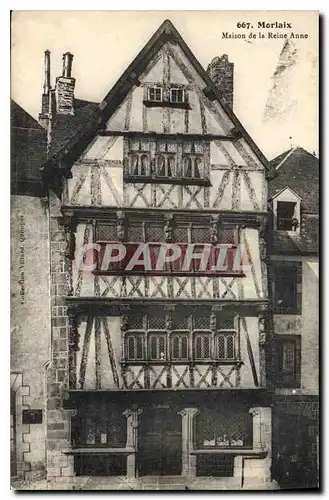 Cartes postales Morlaix Maison de la Reine Anne