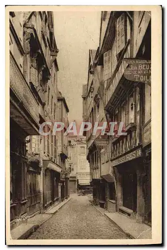 Ansichtskarte AK Bretagne Morlaix Finistere Vieille Rue