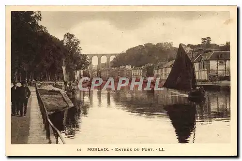 Cartes postales Morlaix Entree du Port