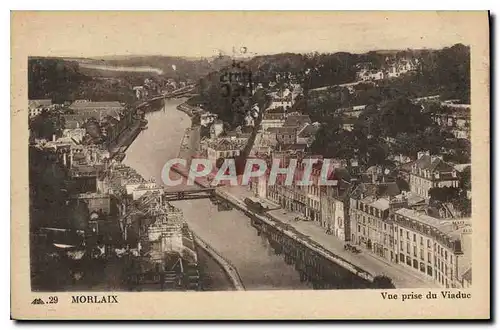 Cartes postales Morlaix Vue prise du Viaduc